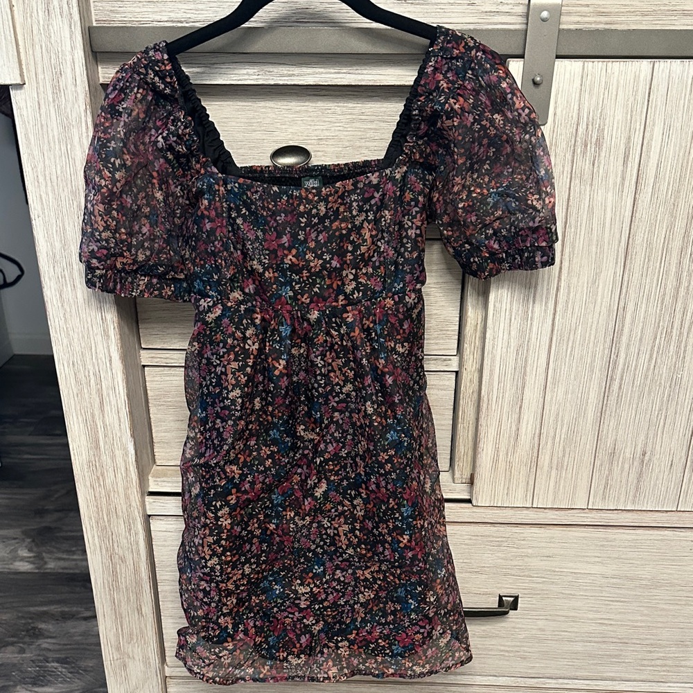 Wild Fable Multicolor Floral Mini Dress
